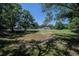 A wide shot of a large yard with plenty of space to roam at 7608 Franklin Rd, Plant City, FL 33565