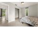 Bright bedroom with natural light, ample closet space, and modern fixtures for comfortable living at 1018 Briarwood Ave, Tampa, FL 33613