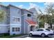 Attractive condo complex showcasing the manicured landscaping and building's architectural details at 18001 Richmond Place Dr # 337, Tampa, FL 33647