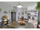 The dining area seamlessly connects to the kitchen and living room, perfect for Gathering gatherings at 34852 Teeview Ln, Zephyrhills, FL 33541