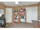 Spacious office with lots of desk space and shelving at 3507 Autumn Glen Dr, Valrico, FL 33596