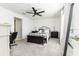 Spacious bedroom with natural light and a cozy atmosphere with light gray carpet flooring at 4035 Radiant Mountain Dr, Plant City, FL 33565