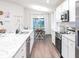 Modern kitchen featuring stainless steel appliances and granite countertops at 7019 161St E Ter, Parrish, FL 34219