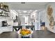 Open concept kitchen and eat-in dining area at 8721 Latham Ln, Hudson, FL 34667