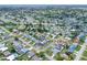 Aerial view of the property, located in a charming neighborhood with mature trees, near schools and shopping centers at 2306 33Rd W St, Bradenton, FL 34205