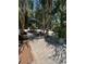 Outdoor patio area with paver stones, an umbrella and plenty of space to entertain at 4108 W Euclid Ave, Tampa, FL 33629