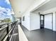 Hallway view of unit 405 at 5980 80Th N St # 408, St Petersburg, FL 33709