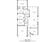 Detailed floorplan of a 1824 sq ft home, featuring 3 bedrooms, 3 baths, a living room, dining area, Gathering room, and laundry room at 11825 Frost Aster Dr, Riverview, FL 33579