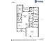 Westin II floor plan featuring owner's suite, gathering room, kitchen, bedrooms, den, porch, and garage at 2422 White Ladyfish Rd, Wimauma, FL 33598