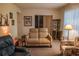 Comfortable living room featuring comfortable seating and natural light at 7713 39Th N Ave, St Petersburg, FL 33709