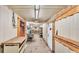 A long interior view of the workshop in the storage container at 1309 Joe Mcintosh Rd, Plant City, FL 33565