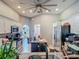 Bright, open kitchen with stainless appliances, granite counters, and ample cabinet space at 173 Portland Ave, Spring Hill, FL 34606