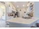 Bright kitchen featuring modern appliances, ample counter space, and a convenient breakfast bar for casual dining at 4223 Amber Ridge Ln, Valrico, FL 33594