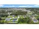 Expansive aerial shot showcasing the neighborhood and community amenities at 4592 Crabapple Ave, North Port, FL 34287