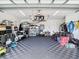 A clean, organized garage with plenty of space for storage and vehicles at 4592 Crabapple Ave, North Port, FL 34287
