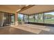 Large screened-in lanai, great for relaxing and enjoying the outdoors at 8050 Eacon Ct, Hudson, FL 34667