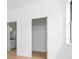 Walkin closet featuring shelves at 3157 Bay City Ter, North Port, FL 34286