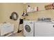 Laundry room with washer, dryer, and utility sink at 1051 Creek Nine Dr, North Port, FL 34291