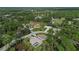 Wide aerial view of neighborhood, highlighting the property's location at 4288 Platt St, North Port, FL 34286