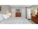Spacious bedroom with a king-size bed and ample closet space at 244 Saint Augustine # 303, Venice, FL 34285