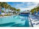 Refreshing resort-style pool with a covered patio area at 454 Cerromar Rd # 275, Venice, FL 34293