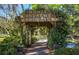 Entrance to the Monty Andrews Arboretum at 454 Cerromar Rd # 275, Venice, FL 34293