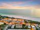 A bird's eye view of a condominium on the beach at 361 Benjamin Franklin Dr # A, Sarasota, FL 34236