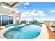 Rooftop deck features a private hot tub, outdoor seating, and scenic ocean views at 361 Benjamin Franklin Dr # A, Sarasota, FL 34236