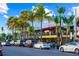 Charming street view in St. Armands Circle, with cafes and boutiques at 361 Benjamin Franklin Dr # A, Sarasota, FL 34236