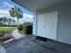 Double doors and stone walkway to the front entrance at 266 Cerromar S Way # 55, Venice, FL 34293