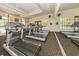 Fitness center with treadmills and mirrors at 205 Mestre Pl, North Venice, FL 34275