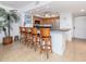 Kitchen with granite countertops, stainless steel appliances, and light wood cabinets at 601 Shreve St # 51B, Punta Gorda, FL 33950