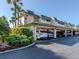 Covered parking area with ample spaces for residents at 601 Shreve St # 51B, Punta Gorda, FL 33950