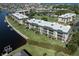 Aerial view of the community, highlighting the waterfront location at 601 Shreve St # 51B, Punta Gorda, FL 33950