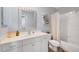 Bathroom with single vanity, toilet and bathtub at 16478 Gloria Ln # 208, Nokomis, FL 34275