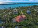 Luxury waterfront home with pool and expansive lot at 2340 Bayshore Rd, Nokomis, FL 34275