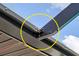 Close up on a bolted structural connector for the pool screen frame at 1061 Owl Dr, Englewood, FL 34223