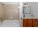 Clean bathroom with a bathtub and a vanity at 14462 Fort Worth Cir, Port Charlotte, FL 33981