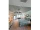 Main bedroom with private access to pool and ample natural light at 2454 Sonoma W Dr, Nokomis, FL 34275