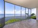 Serene screened balcony offering captivating water views at 95 N Marion Ct # 131, Punta Gorda, FL 33950