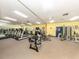 Fitness center with treadmills, stationary bikes, and weight machines at 109 Lakeview Dr, North Port, FL 34287