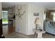 View from living room shows adjacent dining and kitchen areas at 923 Cortina Blvd, Venice, FL 34285