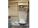 Spacious walk-in closet with shelving and rods at 923 Cortina Blvd, Venice, FL 34285