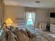Bedroom with queen bed and dresser at 923 Cortina Blvd, Venice, FL 34285