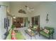 Spacious sunroom with access to living room and backyard at 1188 Harbor Town Way, Venice, FL 34292