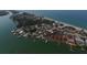 Aerial view of waterfront homes and marina at 8509 La Boca Ave, North Port, FL 34287