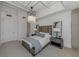 Spacious bedroom with a queen-size bed and ample closet space at 332 Cocoanut Ave # 503, Sarasota, FL 34236