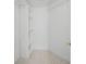 Large walk-in closet with shelving and hanging rods at 4619 Flint Dr, North Port, FL 34286