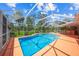 Large refreshing pool, perfect for relaxation at 4619 Flint Dr, North Port, FL 34286