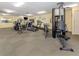 Well-equipped fitness center with various exercise machines at 600 Carriage House Ln # 104, Nokomis, FL 34275